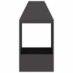 vidaXL Braise Noir 50 x 50 x 100 cm Acier