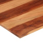 vidaXL Dessus de table Bois solide 15-16 mm 60x70 cm