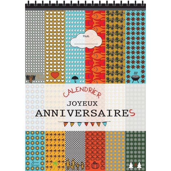 Calendrier des anniversaires perpetuel