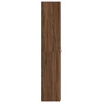 vidaXL Cabinet à chaussures avec étagère Marron 80 x 35.5 x 180 cm