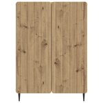 vidaXL Buffet Chêne artisanal 66 x 34 5 x 92 cm Bois d'ingénierie