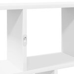 vidaXL Étagère cube murale 12 compartiments blanc bois d'ingénierie