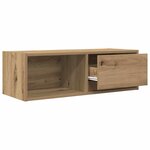vidaXL Meuble TV 2 Pièces chêne artisanal 80x31x25 5 cm bois d'ingénierie