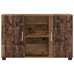 vidaXL Buffet Bois ancien 88 5 x 30 5 x 55 5 cm Bois d'ingénierie