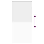 vidaXL Store enrouleur occultant largeur du tissu 100 7 cm polyester