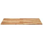 vidaXL Dessus de table rectangulaire 120x70x2 cm bois massif d'acacia