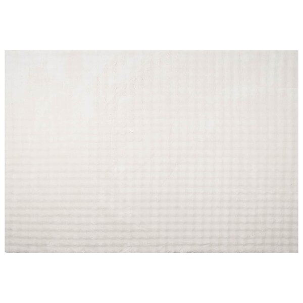 vidaXL Tapis de surface HUARTE Crème 200 x 140 cm Polyester
