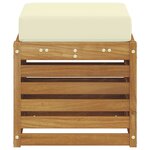 vidaXL Banc de Jardin Bois d'Acacia Massif Naturel