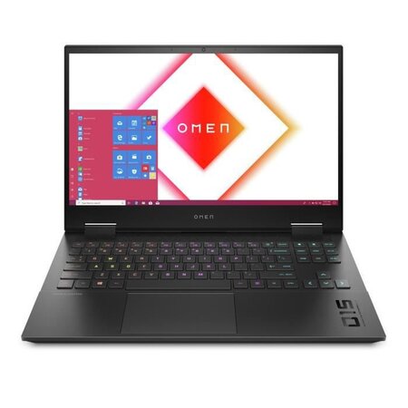 Hp omen 15-en1002nf 5900hx ordinateur portable 39 6 cm (15.6") full hd amd ryzen™ 9 16 go ddr4-sdram 1000 go ssd nvidia geforce rtx 3070 max-q wi-fi 6 (802.11ax) windows 11 home noir