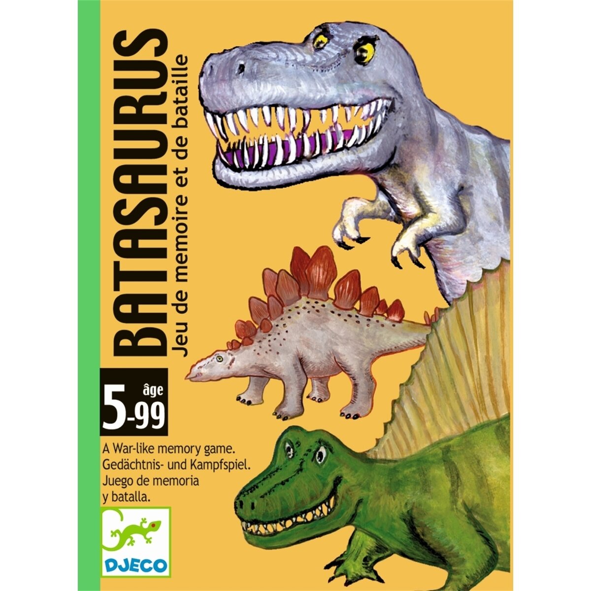 Djeco DJ05136 - Jeux de cartes Batasaurus - La Poste
