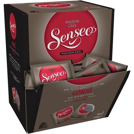 Boîte distributrice de 50 dosettes café Regular Senseo (paquet 50 unités)