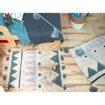 Tapis coton lavable Mini Aztèque - 70 x 100 cm