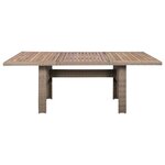 vidaXL Ensemble à manger d'extérieur avec coussins 9Pièces Résine tressée