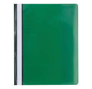 Chemise à lamelle Premium PVC A4+ verte EXACOMPTA