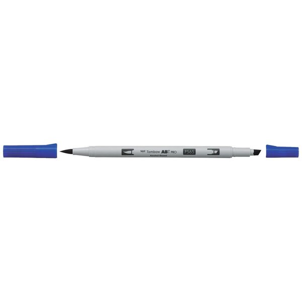 Marqueur Base Alcool Double Pointe ABT PRO 565 bleu profond TOMBOW
