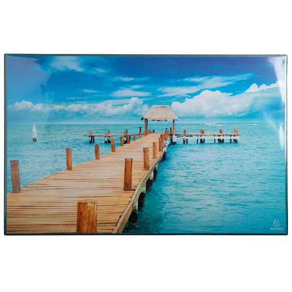 Sous-main Rigide Pvc Sea - 37 5x57 5 Cm - Visuel - X 10 - Exacompta