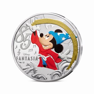 Les classiques d'animation Disney - Fantasia Monnaie de 10€ Argent