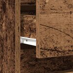 vidaXL Cabinet de chevet Bois ancien 40 x 35 x 70 cm Bois d'ingénierie