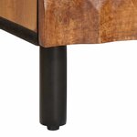 vidaXL Cabinet de chevet 2 Pièces Marron 40 x 33 x 46 cm