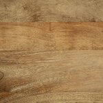 vidaXL Meuble TV marron 100x33x46 cm bois massif de manguier