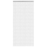 vidaXL Moustiquaire de porte à chaîne 100x200 cm aluminium