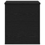 vidaXL Boîte de Rangement Chêne noir 40 x 42 x 46 cm Bois d'ingénierie