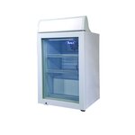 Mini armoire réfrigérée - atosa - r290 - acier1100595vitrée/battante x505x1005mm