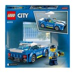 Lego 60312 city la voiture de police  jouet pour enfants des 5 ans avec minifigure officier  idée de cadeau  série aventures