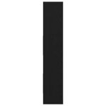 vidaXL Bibliothèque Chêne noir 40 x 35 x 180 cm Bois d'ingénierie