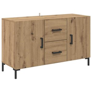 vidaXL Buffet Chêne artisanal 100 x 36 x 60 cm Bois d'ingénierie