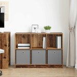 vidaXL Buffet Bois ancien 102 x 32 x 73 5 cm