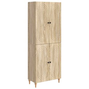 vidaXL Ensemble de Meubles 2 Pièces 66 x 34 5 x 90 cm Bois d'ingénierie