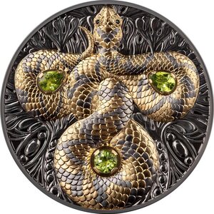 Monnaie SNAKE Bliss 5 Oz Argent 10$ Niue 2026