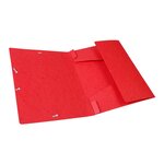 Boite De Classement Cartobox Dos 40mm Carte Lustrée - A4 - Rouge - X 10 - Exacompta