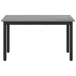 vidaXL banc Gris Sonoma 80 x 35 x 45 cm Bois d'ingénierie