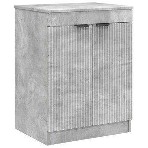 vidaXL Armoire de salle de bain Gris béton 54 x 41 x 70 cm