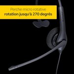 Jabra biz 2300 duo antibruit micro flex - 2 écouteurs jabra