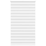 vidaXL Store zèbre blanc 130x230 cm largeur du tissu 125 9cm polyester