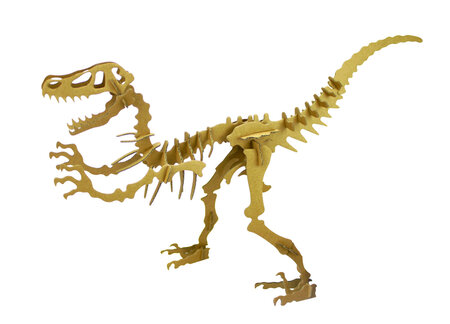 Maquette en carton Dinosaure Velociraptor 35 x 18 x 11 cm