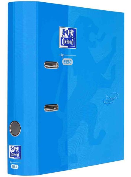 Classeur Touch, A4, largeur dos: 80 mm, bleu OXFORD