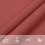 vidaXL Voile de parasol tissu oxford rectangulaire 5x8 m terre cuite