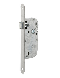 THIRARD - Serrure encastrable pour porte intérieure axe 40mm têtière inox bouts ronds zinc - THIRARD