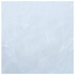 vidaXL Dalles de plancher autoadhésives 5 11 m² PVC blanc marbre