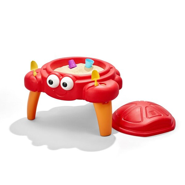 Step2 table à sable crabe rouge