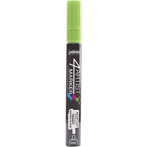 Marqueur peinture 4ARTIST pointe ogive 4 mm Vert Clair PÉBÉO