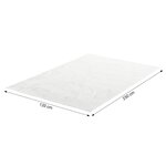Tapis Salon Blanc 120x180 cm