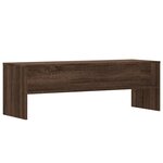 vidaXL Meuble TV chêne marron 120x40x40 cm bois d'ingénierie