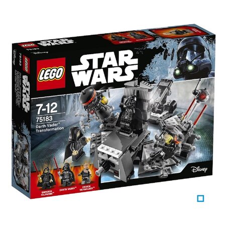 Lego 75183 star wars - la transformation de dark vador - La Poste