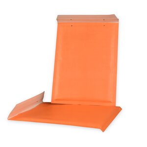 Lot de 1000 enveloppes à bulles eco d/4 oranges format 180x260 mm