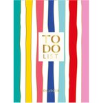 Bloc-notes To Do List - 13x18 Cm - 100 Pages - Rayures Multicolores - Draeger paris